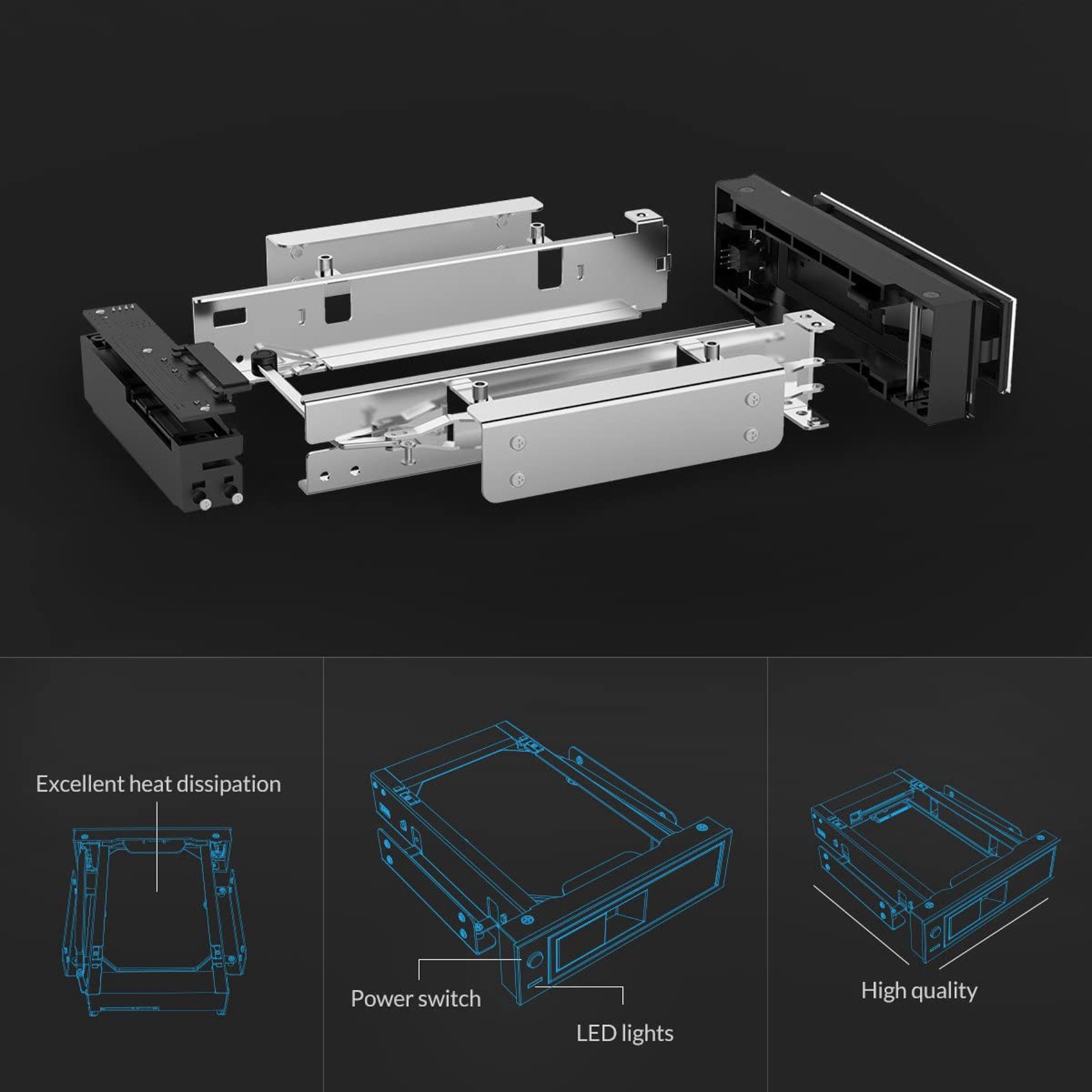 Ssd Hard Drive - 【DT56】1106SS Adattatore per disco rigido interno