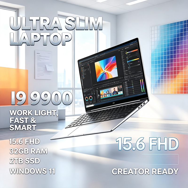 M.2 Ssd - Notebook Ultra Sottile da 15,6 Pollici
