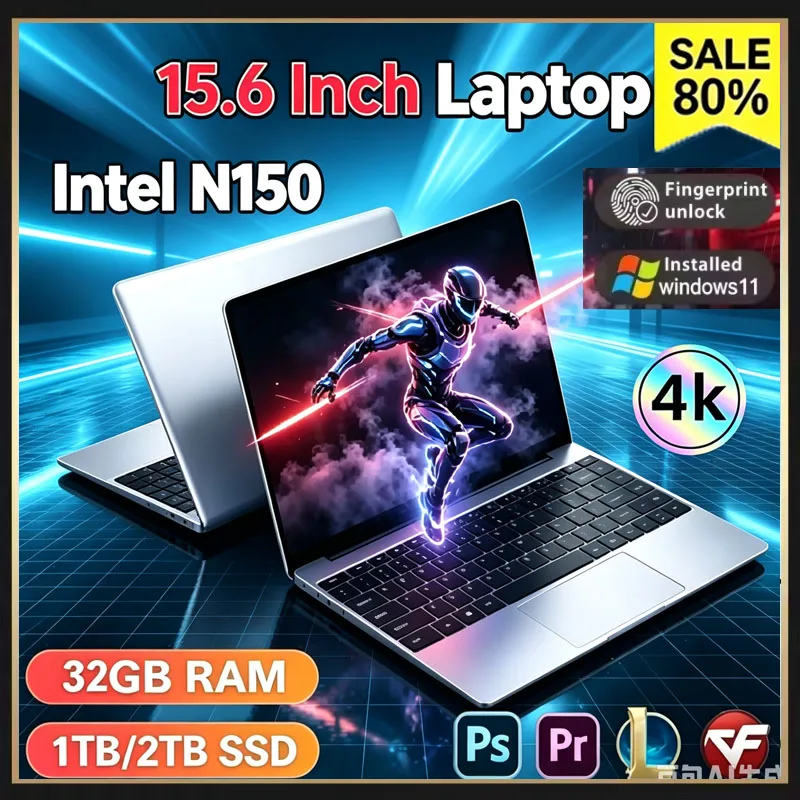 Ssd 2Tb - Notebook Portatile Sottile 15.6