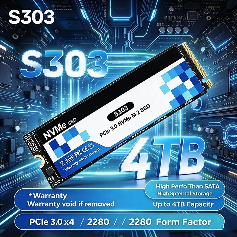 Ssd 500Gb - 2026 Nuovo SSD M.2 S303 Originale,