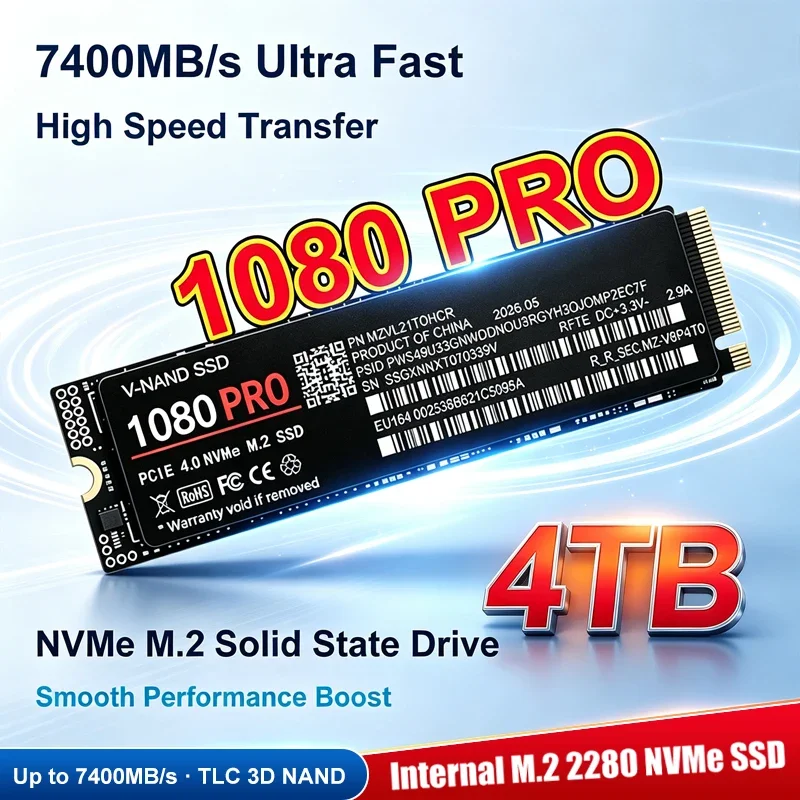 SSD interno M.2 NVMe da 7400 M - Ssd 500Gb recensione e prezzo