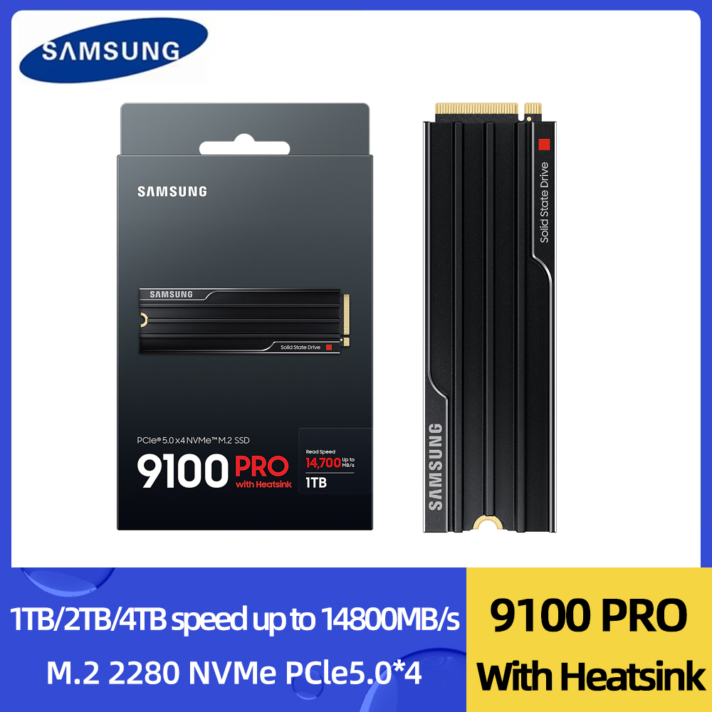 SSD SAMSUNG 9100 PRO con dissi - Samsung Ssd recensione e prezzo