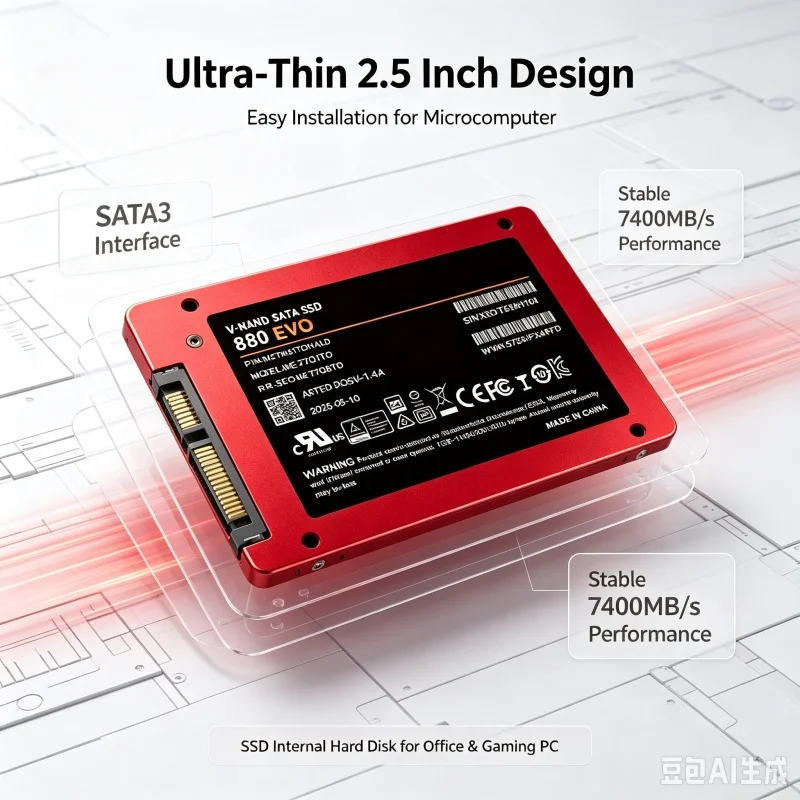 SSD interno SATA3 da 2,5